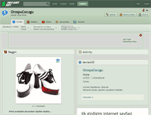 Tablet Screenshot of orospucocugu.deviantart.com