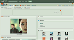 Desktop Screenshot of dcsmc.deviantart.com