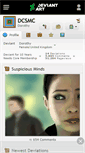 Mobile Screenshot of dcsmc.deviantart.com