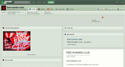Desktop Screenshot of free-runners-club.deviantart.com