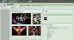 Desktop Screenshot of jpop-girls.deviantart.com