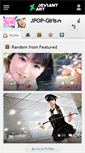 Mobile Screenshot of jpop-girls.deviantart.com