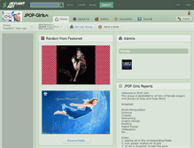 Tablet Screenshot of jpop-girls.deviantart.com