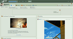 Desktop Screenshot of darron13.deviantart.com