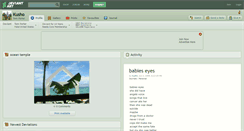 Desktop Screenshot of kusho.deviantart.com