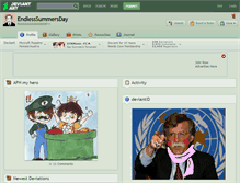 Tablet Screenshot of endlesssummersday.deviantart.com