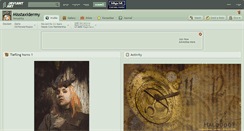 Desktop Screenshot of misstaxidermy.deviantart.com