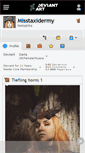Mobile Screenshot of misstaxidermy.deviantart.com