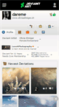 Mobile Screenshot of dareme.deviantart.com