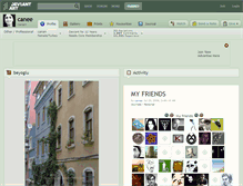 Tablet Screenshot of canee.deviantart.com