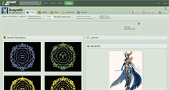 Desktop Screenshot of dwayna93.deviantart.com