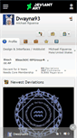 Mobile Screenshot of dwayna93.deviantart.com