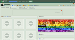 Desktop Screenshot of photomole.deviantart.com
