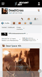 Mobile Screenshot of deadxcross.deviantart.com