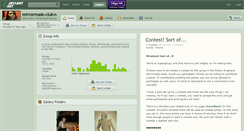 Desktop Screenshot of mirrormask-club.deviantart.com