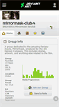 Mobile Screenshot of mirrormask-club.deviantart.com