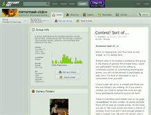 Tablet Screenshot of mirrormask-club.deviantart.com