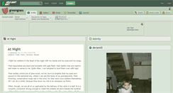 Desktop Screenshot of greengrass.deviantart.com