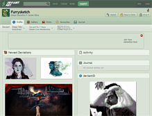 Tablet Screenshot of furrysketch.deviantart.com
