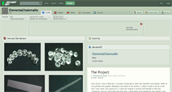 Desktop Screenshot of elementalchainmaille.deviantart.com