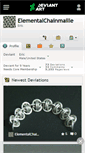 Mobile Screenshot of elementalchainmaille.deviantart.com