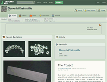 Tablet Screenshot of elementalchainmaille.deviantart.com