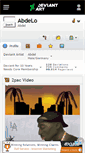 Mobile Screenshot of abdelo.deviantart.com