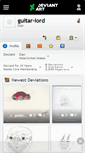 Mobile Screenshot of guitar-lord.deviantart.com