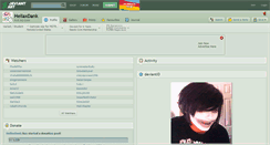 Desktop Screenshot of hellaxdank.deviantart.com