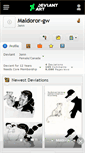 Mobile Screenshot of maldoror-gw.deviantart.com