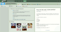 Desktop Screenshot of costumed-characters.deviantart.com