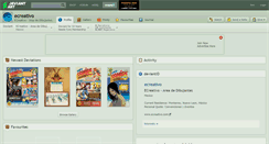 Desktop Screenshot of ecreativo.deviantart.com