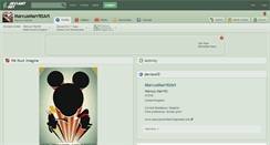 Desktop Screenshot of marcusmarrittart.deviantart.com