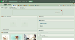 Desktop Screenshot of harp123765.deviantart.com
