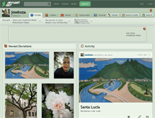 Tablet Screenshot of joseboza.deviantart.com