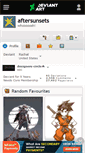Mobile Screenshot of aftersunsets.deviantart.com