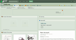 Desktop Screenshot of fluffy-love.deviantart.com