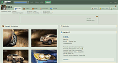 Desktop Screenshot of d4d4l.deviantart.com