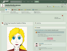 Tablet Screenshot of likerenfieldsyndrome.deviantart.com