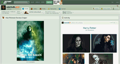 Desktop Screenshot of adorindil.deviantart.com
