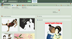 Desktop Screenshot of doctoramor.deviantart.com