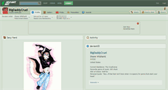 Desktop Screenshot of bigdaddycruel.deviantart.com