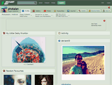 Tablet Screenshot of phokaian.deviantart.com