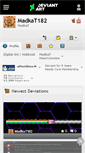Mobile Screenshot of madkat182.deviantart.com
