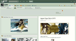 Desktop Screenshot of chada.deviantart.com