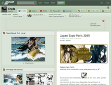 Tablet Screenshot of chada.deviantart.com
