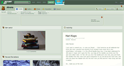 Desktop Screenshot of ainona.deviantart.com