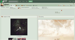 Desktop Screenshot of hqheart.deviantart.com