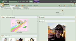 Desktop Screenshot of missmali.deviantart.com