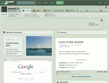 Tablet Screenshot of emam013.deviantart.com